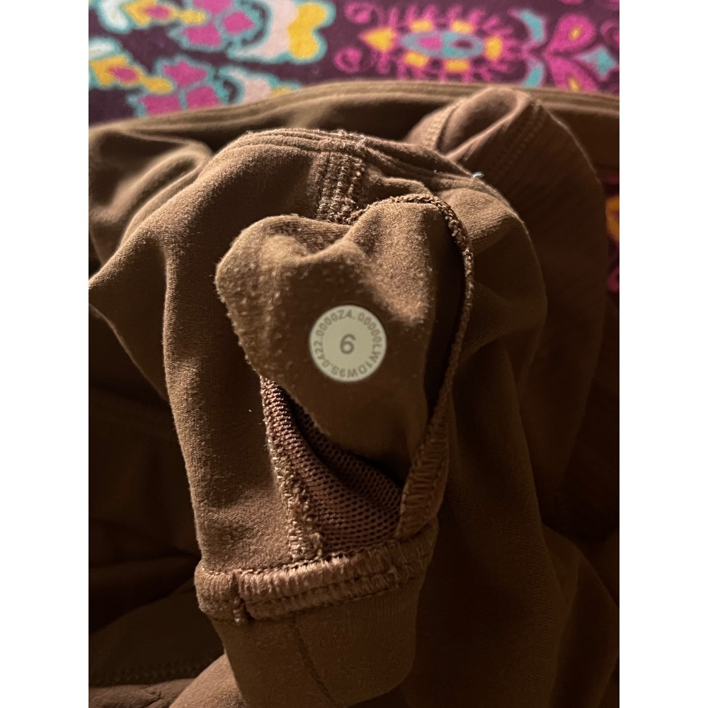 Lululemon Align Bodysuit Brown Java Ribbed V Neck… - image 8